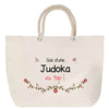 Sac Fête des Mères Mamie Famille Idée Cadeau anniversaire Noël Travail Boulot Métier Départ Retraite Collègue Femme cabas shopping plage