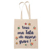 Sac Tote Bag Fête des Mères Fêtes des Pères Mamie Papi Famille Idée Cadeau anniversaire Noël Travail Boulot Métier Départ Retraite Collègue Femme Homme