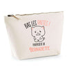 Trousse pochette de rangement maquillage Fête des Mères Mamie Famille Idée Cadeau anniversaire Noël Travail Boulot Métier Départ Retraite Collègue Femme
