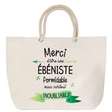 Sac Fête des Mères Mamie Famille Idée Cadeau anniversaire Noël Travail Boulot Métier Départ Retraite Collègue Femme cabas shopping plage