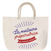 Sac Fête des Mères Mamie Famille Idée Cadeau anniversaire Noël Travail Boulot Métier Départ Retraite Collègue Femme cabas shopping plage