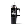 Mug isotherme Noir Barbecue J'peux pas