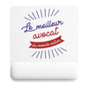 Tapis de souris ergonomique avec repose-poignet, accessoire bureau pour femme et homme, fête des pères, cadeau pas cher, idée cadeau fête des mères, secret santa, départ à la retraite, télétravail et gaming