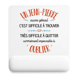 Tapis de souris ergonomique avec repose-poignet, accessoire bureau pour femme et homme, fête des pères, cadeau pas cher, idée cadeau fête des mères, secret santa, départ à la retraite, télétravail et gaming
