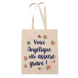 Sac Tote Bag Fête des Mères Fêtes des Pères Mamie Papi Famille Idée Cadeau anniversaire Noël Travail Boulot Métier Départ Retraite Collègue Femme Homme