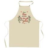 Cadeau Cuisinier cuisinière mère maman papa père mamie papi Vêtement Blouse de protection Barbecue Jardinage Tablier de Travail Tâches ménagères 