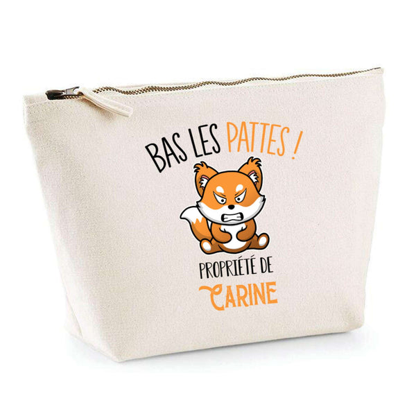 Trousse pochette de rangement maquillage Fête des Mères Mamie Famille Idée Cadeau anniversaire Noël Travail Boulot Métier Départ Retraite Collègue Femme