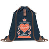 sac a dos femme bleu coton recycle avec pochette cadeau original pour collegue amie prof ou soeur idee cadeau femme noel anniversaire secret santa ou depart a la retraite sac pratique chic et ecoresponsable design breton elegant