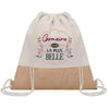 Sac Fête des Mères Mamie Famille Idée Cadeau anniversaire Noël Travail Boulot Métier Départ Retraite Collègue Femme cabas shopping plage
