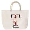 Sac Fête des Mères Mamie Famille Idée Cadeau anniversaire Noël Travail Boulot Métier Départ Retraite Collègue Femme cabas shopping plage
