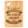 Planche bambou gravée personnalisée femme idée cadeau Fête des Mères apéro 30×20 prénom cuisine plateau fromage anniversaire noel maman mamie