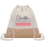 Sac Fête des Mères Mamie Maman Cadeau anniversaire Noël Travail Métier Départ Retraite Collègue Femme cabas shopping plage