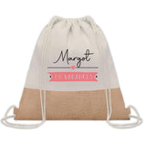 Sac Fête des Mères Mamie Maman Cadeau anniversaire Noël Travail Métier Départ Retraite Collègue Femme cabas shopping plage
