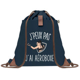 sac a dos bleu coton recycle avec pochette idee cadeau originale pour collegue ami prof ou membre de la famille cadeau mixte noel anniversaire secret santa ou depart au travail sac leger pratique et ecologique design breton moderne