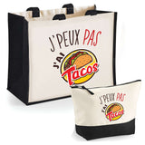 Cabas homme ou femme sac plage ou shopping tote bag pochette trousse Idée cadeau original pour anniversaire Noël travail départ retraite collègue famille fete des mères fetes des pères papa maman mamie papi