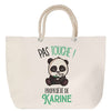 Sac Fête des Mères Mamie Famille Idée Cadeau anniversaire Noël Travail Boulot Métier Départ Retraite Collègue Femme cabas shopping plage