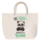 Sac Fête des Mères Mamie Famille Idée Cadeau anniversaire Noël Travail Boulot Métier Départ Retraite Collègue Femme cabas shopping plage