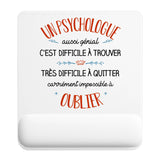 Tapis de souris ergonomique avec repose-poignet, accessoire bureau pour femme et homme, fête des pères, cadeau pas cher, idée cadeau fête des mères, secret santa, départ à la retraite, télétravail et gaming