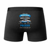 Caleçon Beau-Papa Pilicier - Humour Boxer Coton Idée Cadeau Fête des Pères
