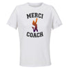 Maillot de Sport Femme pour Merci Danse Coach - T-Shirt Respirant Polyester Manches Courtes - Cadeau Sportive Anniversaire Noël Fête des Mères