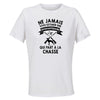 Maillot de Sport Femme Chasse Quarantenaire - T-Shirt Respirant Polyester Manches Courtes - Cadeau Sportive Anniversaire Noël Fête des Mères