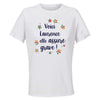 Maillot de Sport Femme Laurence Elle Assure - T-Shirt Respirant Polyester Manches Courtes - Cadeau Sportive Anniversaire Noël Fête des Mères