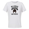 Maillot de Sport Femme Pilote Septuagenaire - T-Shirt Respirant Polyester Manches Courtes - Cadeau Sportive Anniversaire Noël Fête des Mères
