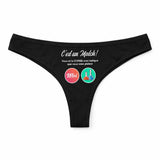 Culotte Tanga Personnalisé Femme Chimie - sous-Vêtement Coton Idée Cadeau Humour Saint Valentin Anniversaire