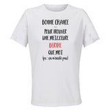 Maillot de Sport Femme pour Berthe Ca n'existe Pas - T-Shirt Respirant Polyester Manches Courtes - Cadeau Sportive Anniversaire Noël Fête des Mères