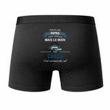 Caleçon Papa Coach - Humour Boxer Coton Idée Cadeau Fête des Pères