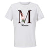 Maillot de Sport Femme Martine Lettre - T-Shirt Respirant Polyester Manches Courtes - Cadeau Sportive Anniversaire Noël Fête des Mères