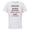 Maillot de Sport Femme Femme De Menage Ca n'existe Pas - T-Shirt Respirant Polyester Manches Courtes - Cadeau Sportive Anniversaire Noël Fête des Mères