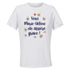 Maillot de Sport Femme Marie-Helene Elle Assure - T-Shirt Respirant Polyester Manches Courtes - Cadeau Sportive Anniversaire Noël Fête des Mères