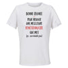 Maillot de Sport Femme Fonctionnaire Ca n'existe Pas - T-Shirt Respirant Polyester Manches Courtes - Cadeau Sportive Anniversaire Noël Fête des Mères