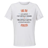 Maillot de Sport Femme Une Aya Aussi Geniale - T-Shirt Respirant Polyester Manches Courtes - Cadeau Sportive Anniversaire Noël Fête des Mères