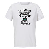 Maillot de Sport Femme Aquabike Trentenaire - T-Shirt Respirant Polyester Manches Courtes - Cadeau Sportive Anniversaire Noël Fête des Mères