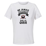 Maillot de Sport Femme Billard Septuagenaire - T-Shirt Respirant Polyester Manches Courtes - Cadeau Sportive Anniversaire Noël Fête des Mères