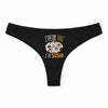 Culotte Tanga Personnalisé Femme Sushi Kopia Jpeux Pas - sous-Vêtement Coton Idée Cadeau Humour Saint Valentin Anniversaire