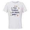 Maillot de Sport Femme pour Constance Elle Assure - T-Shirt Respirant Polyester Manches Courtes - Cadeau Sportive Anniversaire Noël Fête des Mères