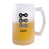 Verre à Bière Erwan Lettre | Chope de Bière Pinte | Idée Cadeau Prénom Anniversaire Papa Collègue Départ Retraite Noël