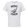 Maillot de Sport Femme pour Merci Golf Coach - T-Shirt Respirant Polyester Manches Courtes - Cadeau Sportive Anniversaire Noël Fête des Mères