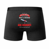 Caleçon Belle-Mère Aide-Soignante - Humour Boxer Coton Idée Cadeau Fête des Pères