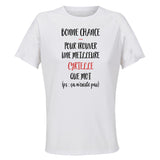 Maillot de Sport Femme pour Cyrielle Ca n'existe Pas - T-Shirt Respirant Polyester Manches Courtes - Cadeau Sportive Anniversaire Noël Fête des Mères