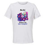 Maillot de Sport Femme Frigo - T-Shirt Respirant Polyester Manches Courtes - Cadeau Sportive Anniversaire Noël Fête des Mères