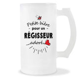 Verre à bière Régisseur adoré | Chope de Bière Pinte Idée Cadeau Humour Collègue famille Homme Anniversaire Noël