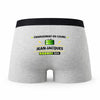 Caleçon Chargement en Cours Jean-Jacques - Humour Boxer Gris Idée Cadeau