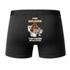 Caleçon Benjamin pour Benjamin Heure de la Pause - Humour Boxer Coton Idée Cadeau