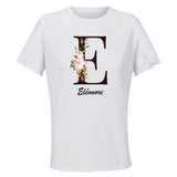 Maillot de Sport Femme pour Eleonore Lettre - T-Shirt Respirant Polyester Manches Courtes - Cadeau Sportive Anniversaire Noël Fête des Mères