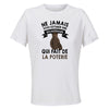 Maillot de Sport Femme Poterie Sexagenaire - T-Shirt Respirant Polyester Manches Courtes - Cadeau Sportive Anniversaire Noël Fête des Mères