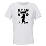 Maillot de Sport Femme Gym Copie 4 Septuagenaire - T-Shirt Respirant Polyester Manches Courtes - Cadeau Sportive Anniversaire Noël Fête des Mères